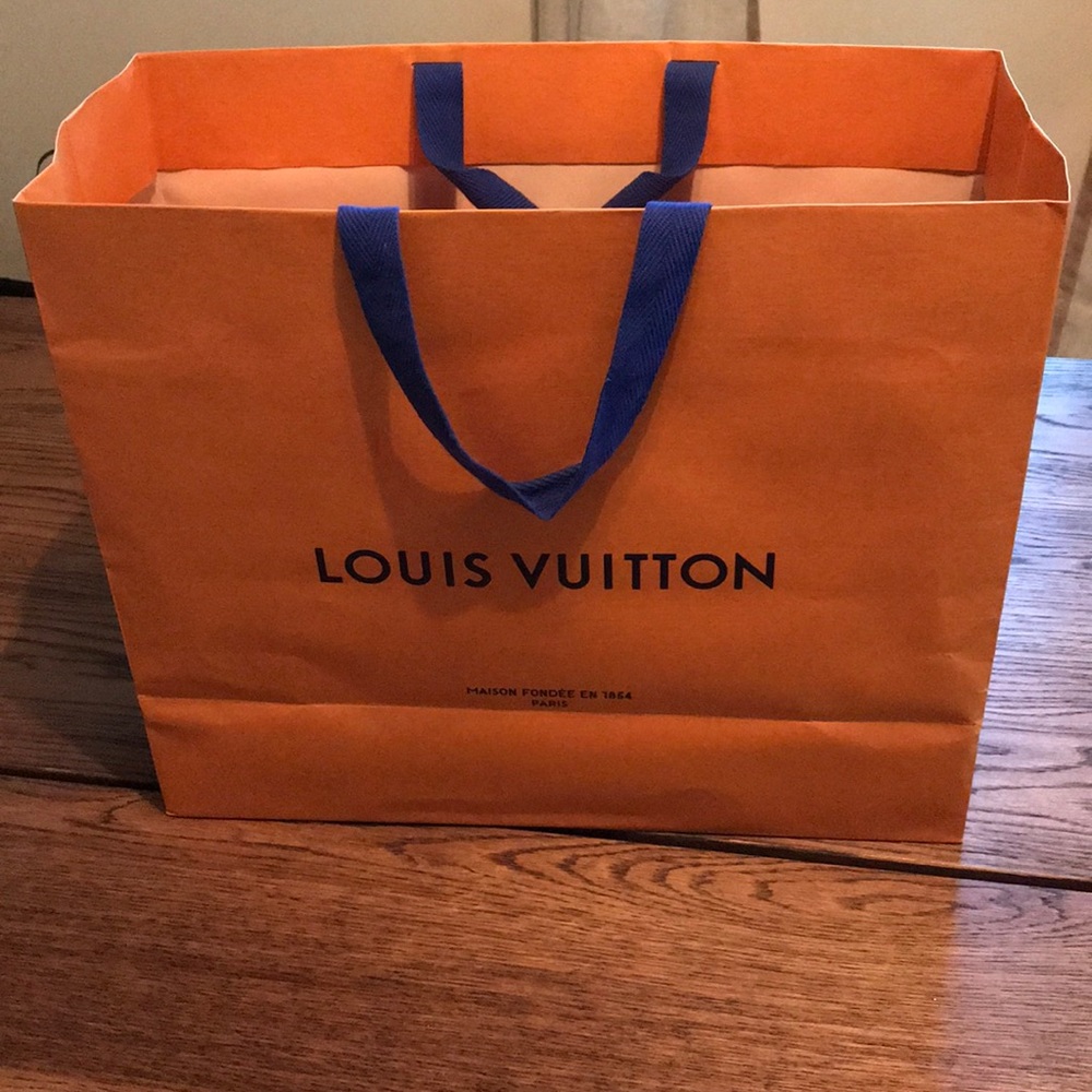 Louis Vuitton shopping bag